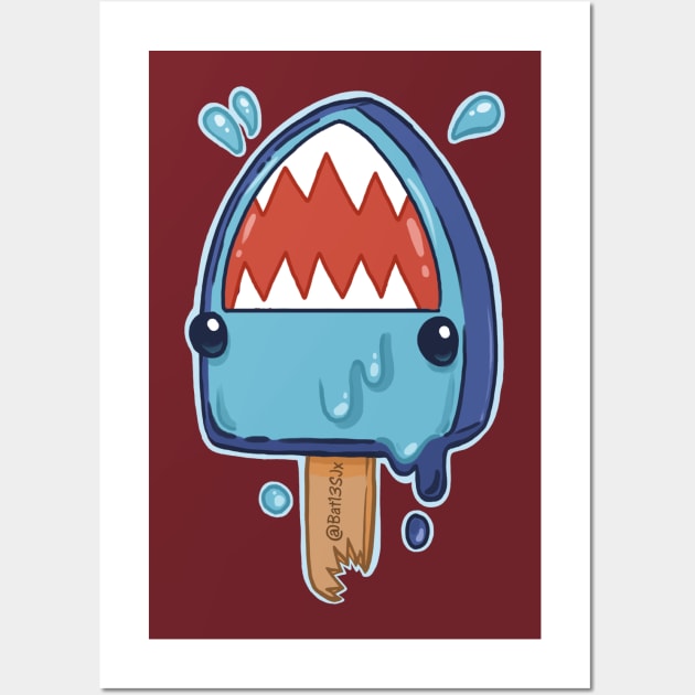 Sharksicle Wall Art by Bat13SJx